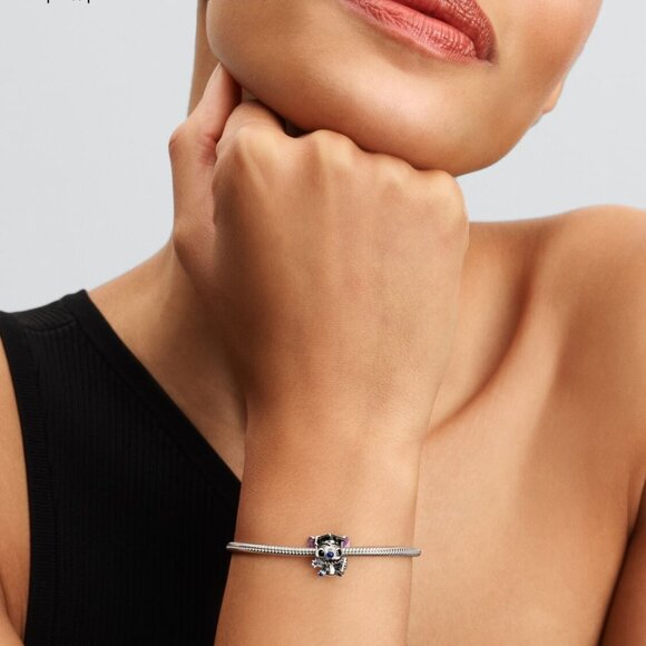 Pandora Disney Mickey Mouse Double Dangle Charm - Picture 5 of 6